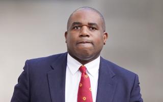 David Lammy said people must 'look at the words that we've put down'