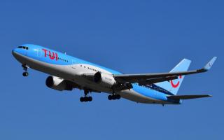 The incident occurred on a TUI flight on December 29