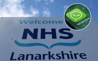 NHS Lanarkshire has been reprimanded after staff shared patients' personal data