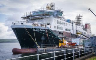 The new vessel is the sister ship to the Glen Sannox