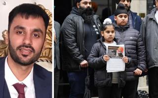 Jagtar Singh Johal's (left) family say the Scot has been tortured in Indian prison