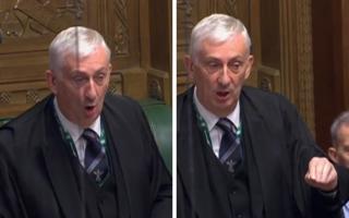 Lindsay Hoyle wasn't happy with the choice of language
