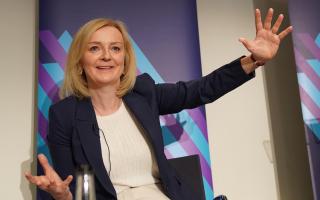 Liz Truss gives a speech on the economy at the Institute for Government in London