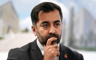 A spokesperson for Humza Yousaf condemned the alleged attack