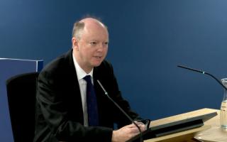 Professor Sir Chris Whitty has been giving evidence to the UK Covid Inquiry