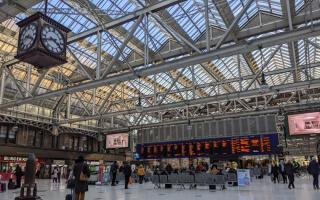 Glasgow trains have been cancelled due to a power cut at a busy station