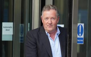 File photograph of TV presenter Piers Morgan