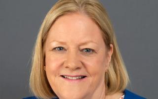 Councillor Ann Ross announced her resignation from the Tories during the council's budget meeting