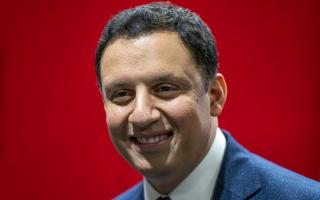 Anas Sarwar at the Scottish Labour Party conference