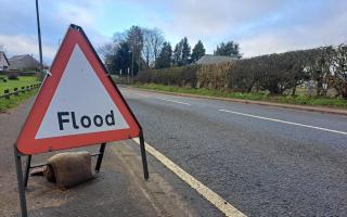 Fife flood signage