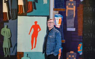 A new exhibition is showcasing previously unseen work from Scottish artist Fraser Taylor