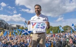 First Minister Humza Yousaf has been asked to speak at an independence rally in May