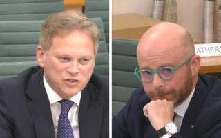 Grant Shapps faced questions from SNP MP Martin Docherty Hughes