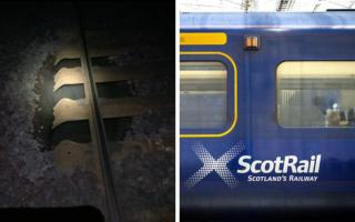 A sinkhole is causing disruption on the line this morning