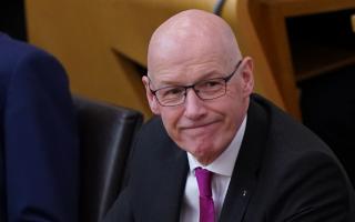 SNP leader John Swinney has been elected first minister by MSPs at Holyrood