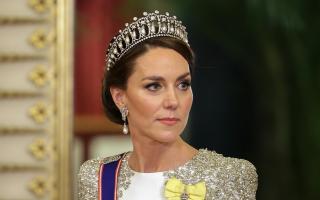 File photograph of Kate Middleton