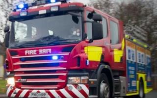 The fire engine from Inverness was heading to Skye “under blue light conditions” at around 7:40pm on Sunday when it collided with a van