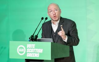Scottish Green Party co-leader Patrick Harvie. Photograph: Jane Barlow