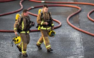 The FBU said incidences of cancer among UK firefighters aged 35 to 39 is 323 percent higher than the general population
