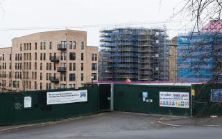 Site where the former gatehouse to the Victoria Infirmary used to be.