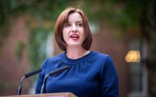 Bridget Phillipson speaks during a reception in 10 Downing Street, London, for parents, families and care givers to mark International Parents Day on June 1.