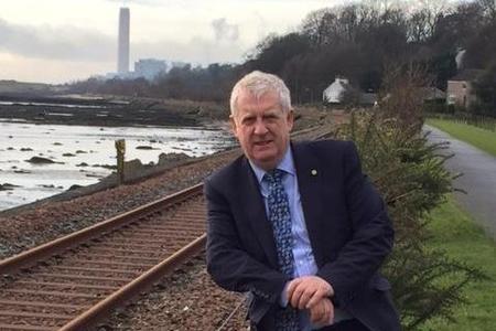 The National: Douglas Chapman MP wants a direct rail link between Dunfermline and Glasgow.