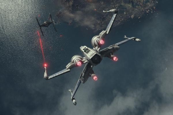 An X-Wing takes on a TIE Fighter in The Force Awakens. But are the Star Wars movies teaching us about more than cool space battles?