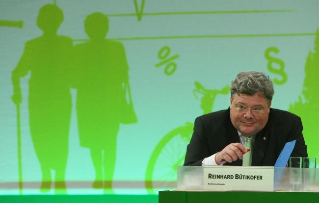 Reinhard Bütikofer  co-chairman of the European Green Party, which will conference in Glasgow