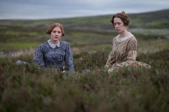 Chloe Pirrie and Charlie Murphy as Anne and Emily Bronte in To Walk Invisible