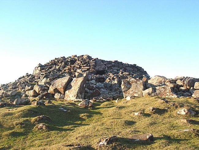 Whatever lies beneath the rubble inside the Clachtoll broch is likely to date from before a fire between 150BC and 50AD