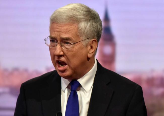Defence Secretary Michael Fallon made the comments while addressing weapons manufacturers at an arms fair in London