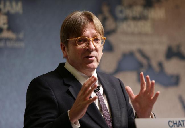 Guy Verhofstadt backed calls for the views of young people to be listened to during the Brexit process