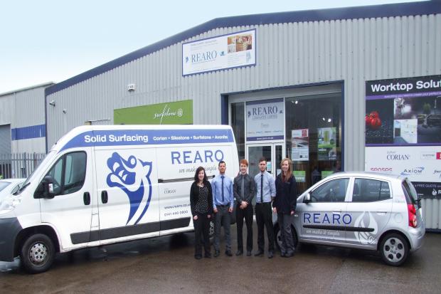 Rearo Laminates in Govan was established in the early 90s