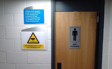 Should changing rooms to be open to all who declare they are the corresponding sex?