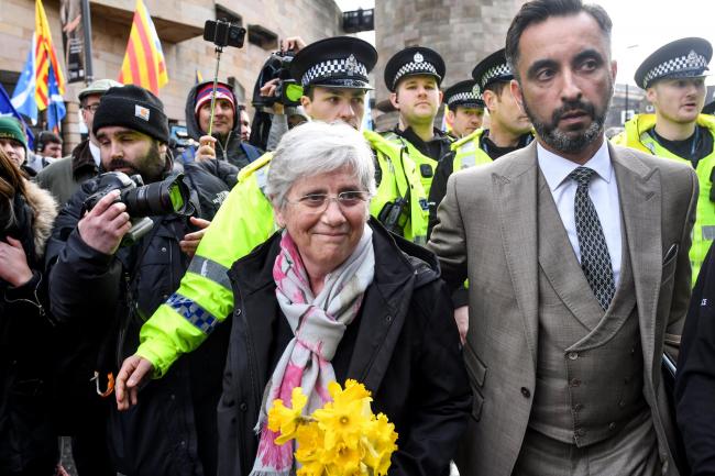 Clara Ponsati is being represented by Aamer Anwar, who is in the process of assembling a crack legal team