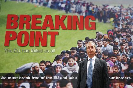 The National: Nigel Farage was previously criticised over his 'breaking point' poster