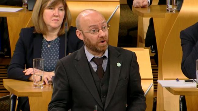 Patrick Harvie hit out at the Holyrood committee set up to investigate the Scottish Government's handling of the Alex Salmond case