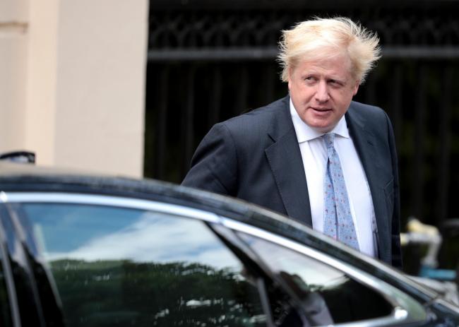 Boris Johnson met Bannon last week. Photograph: Getty