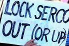 Serco have been the target of protests