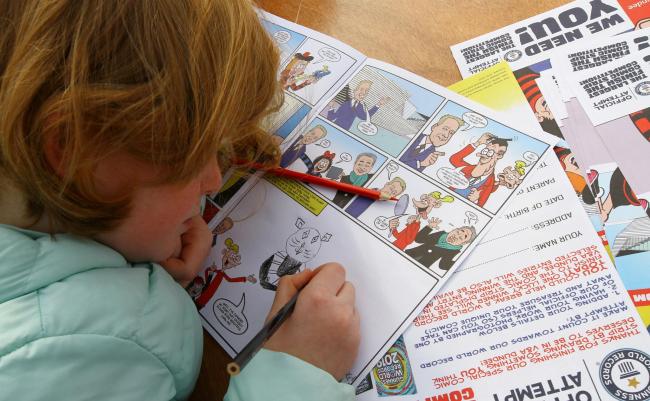 Entrants must complete an eight-page comic strip featuring Beano characters