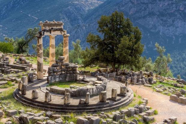 Delphi, a Unesco World Heritage site 