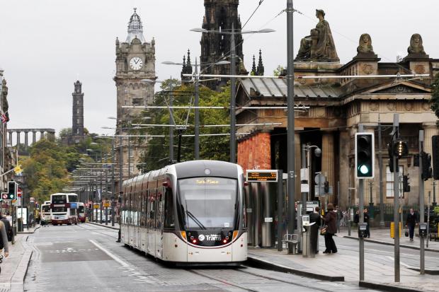 The National: Edinburgh tram