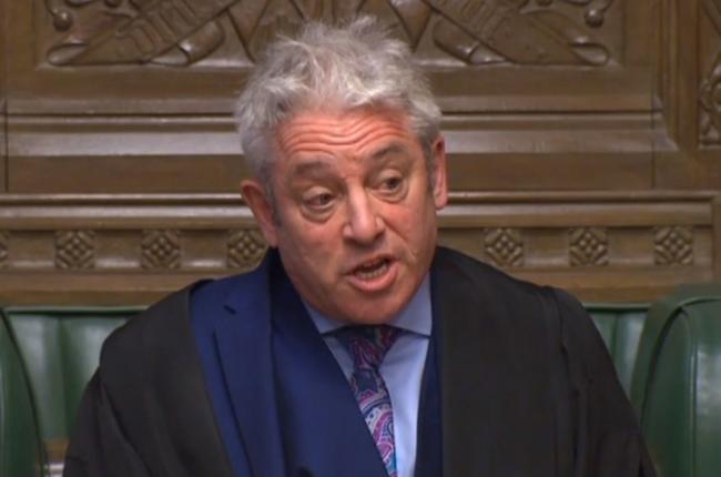 John Bercow deserves an honourable mention for his steadfast commitment to the rights of parliament