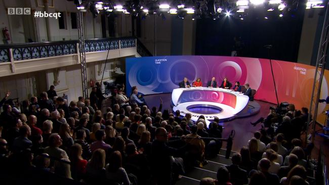 BBC refuse to answer The National over Question Time audience debacle