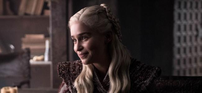 Daenerys Targaryen, played by Emilia Clarke, has the highest chance of survival