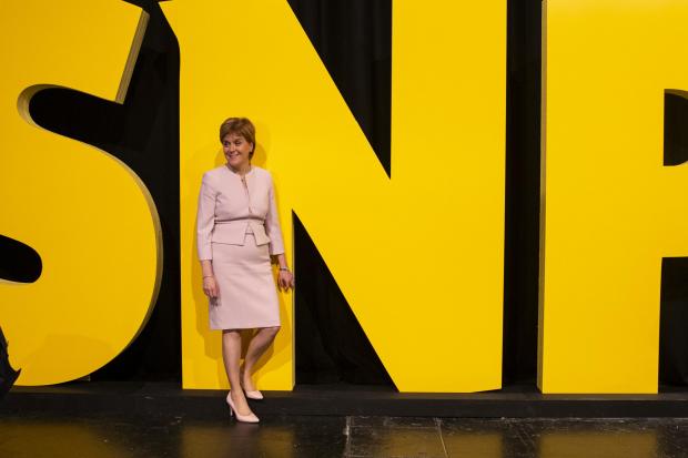 Nicola Sturgeon at the 2018 SNP conference