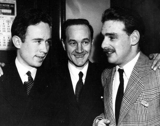 The National: From left: Ian Hamilton, Dr John McCormick and Gavin Vernon