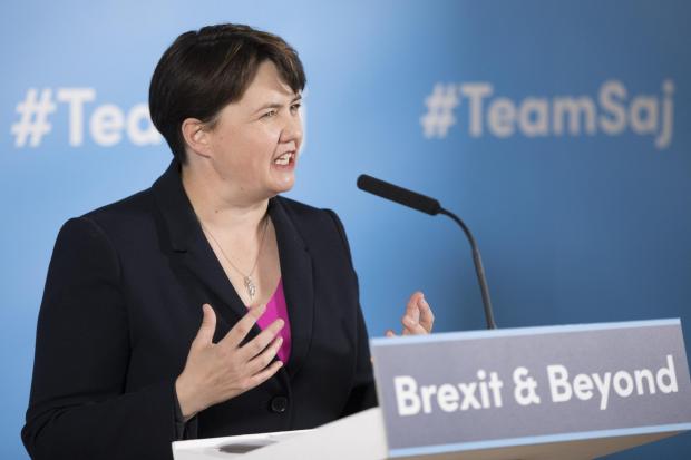 Ruth Davidson is backing Sajid Javid... but who else is?