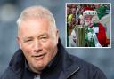 Ally McCoist responded after being trolled by Celtic Santa presentation