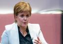 Former first minister Nicola Sturgeon spoke at a literary festival over the weekend